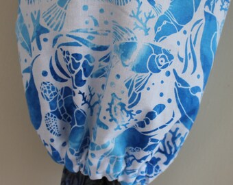 Blue Ocean Grocery Bag Holder // Bag Holder // Bag Dispenser // Plastic Bag Holder // Plastic Bag Dispenser