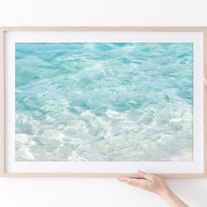 Turquoise Water - Tropical ocean art print by Cattie Coyle Photography