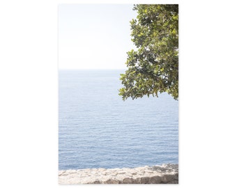 French Riviera Photography - Mediterranean Sea - Relaxing Blue Wall Art - Large Framed Prints - Coastal Wall Decor - Côte d'Azur