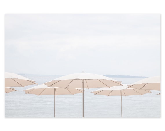 Beach Umbrellas French Riviera Fine Art Photography - Etsy