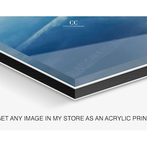 Acrylic Glass Prints - Rectangular Acrylic Wall Art - Nature and Ocean Fine Art Photography - Glass Photo Prints - Coastal Decor