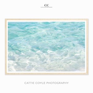 Turquoise water art print by Cattie Coyle Photography. © 2015 All rights reserved.