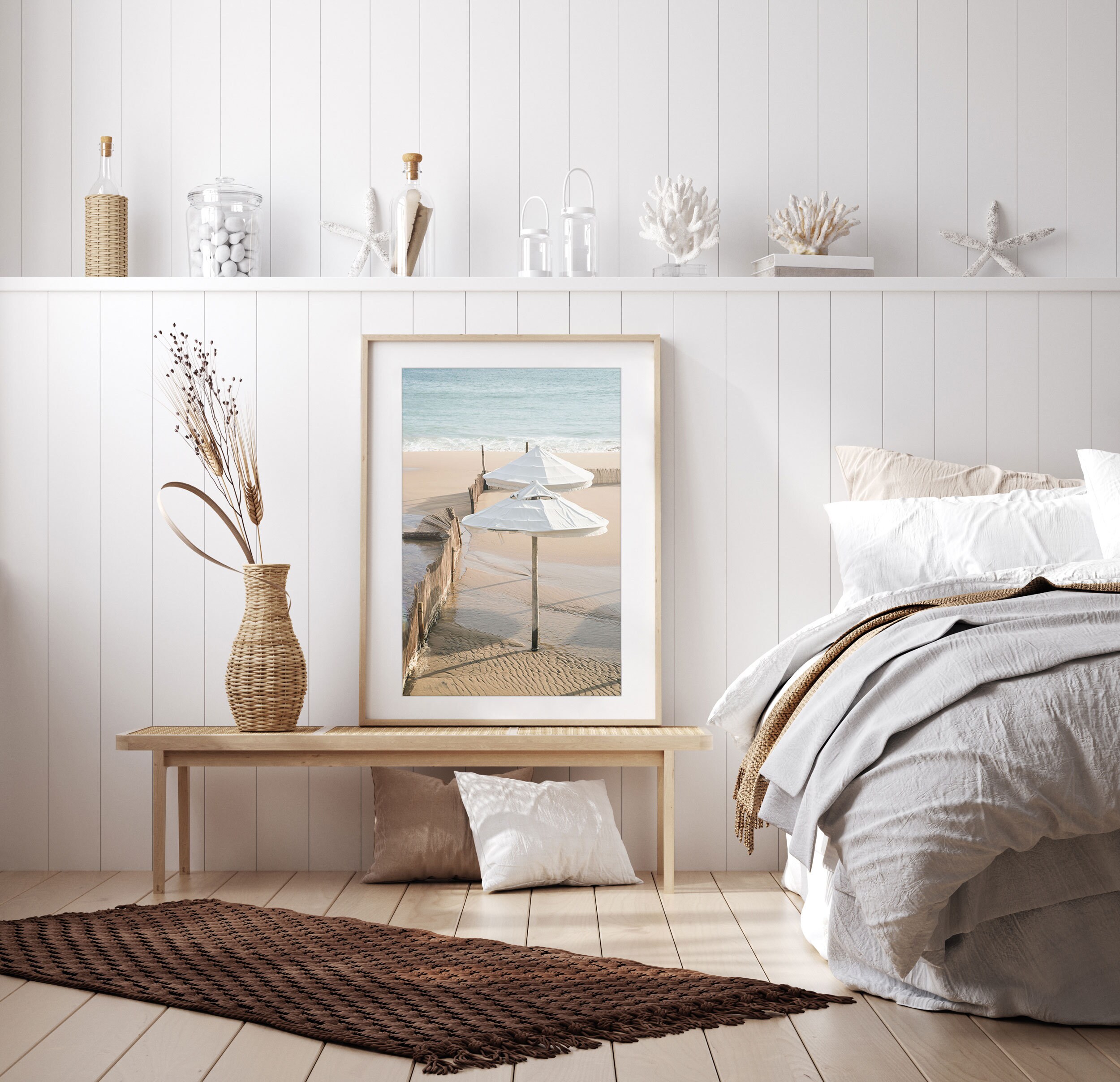 Beach Photography Art Print Large Framed Coastal Wall Art Etsy