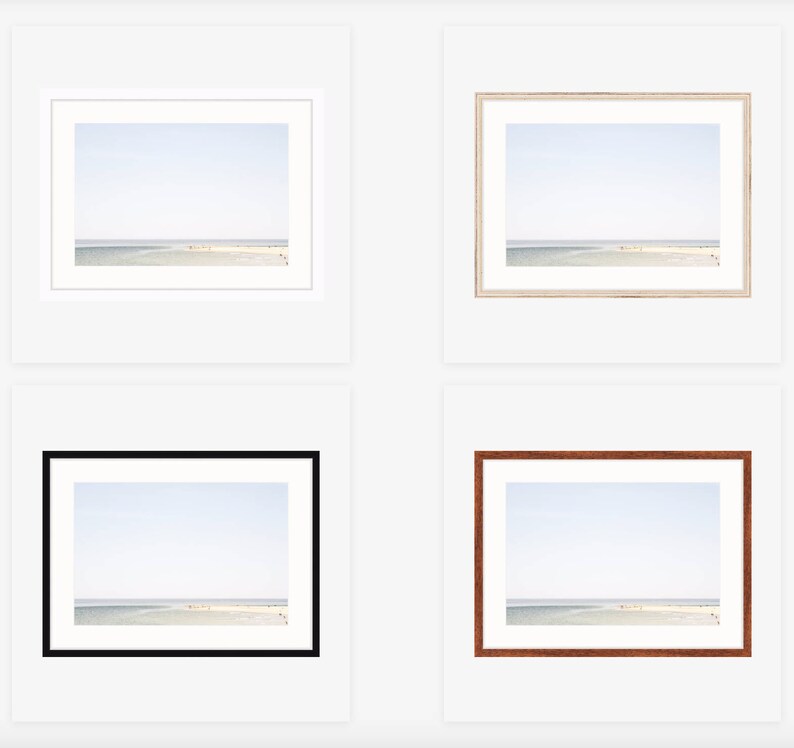 Beach Landscape Oversized Beach Art Print Coastal Wall Art Etsy