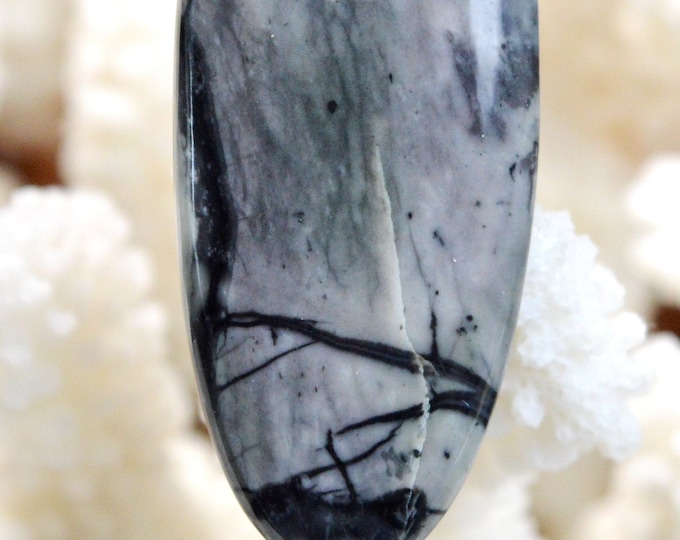 51 Carat Picasso Jasper - Natural Gemstone Cabochon Pendant - Utah, USA // AH31
