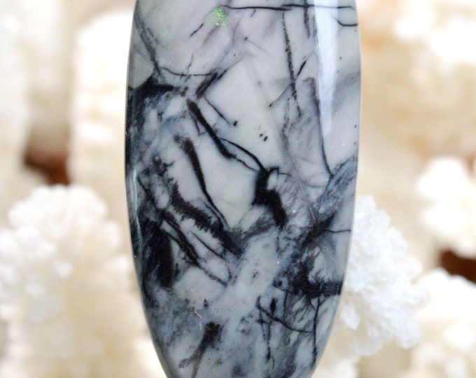 50 Carat Picasso Jasper - Natural Gemstone Cabochon Pendant - Utah, USA // AH44