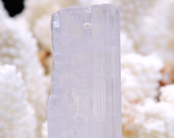 Kunzite 130 carats - pendentif pierre naturelle brute - Pakistan // CC76