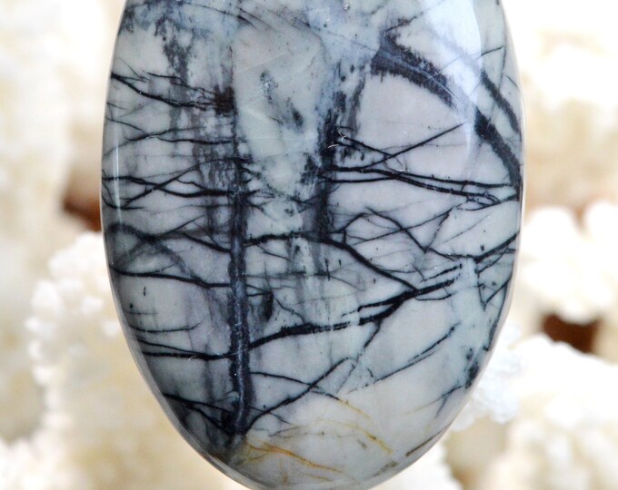 Picasso Jasper 130 carats - natural stone cabochon pendant - Utah, USA // AH49