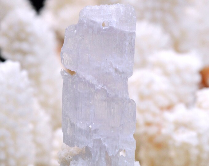 Kunzite 63 carats - pendentif pierre naturelle brute - Pakistan // CC78