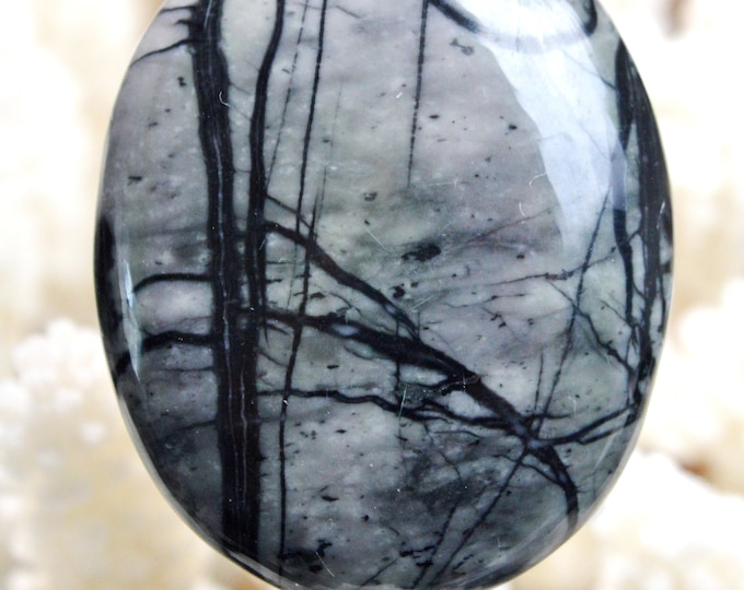 126 Carat Picasso Jasper - Natural Gemstone Cabochon Pendant - Utah, USA // AH76