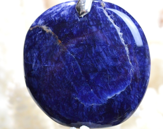 Sodalite 101 carats - natural stone pendant - Namibia // Ref AC38