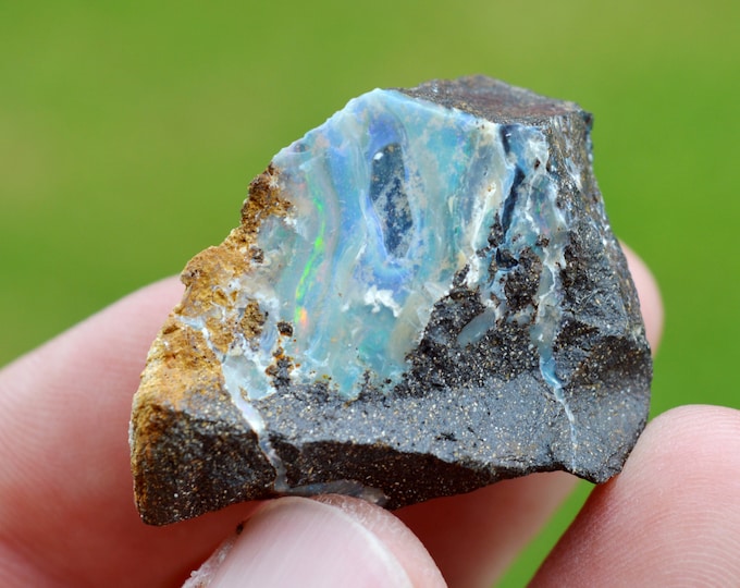 112 carat boulder opal - Queensland, Australia