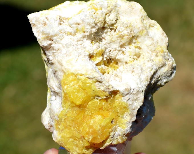 Sulfur Celestine 265 grams - Favara, Agrigento Province, Sicily, Italy
