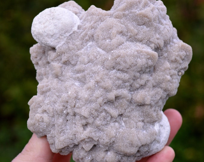 Calcite var sand-calcite & Gogotte - 709 grams - Fontainebleau, Seine-et-Marne, Ile-de-France, France