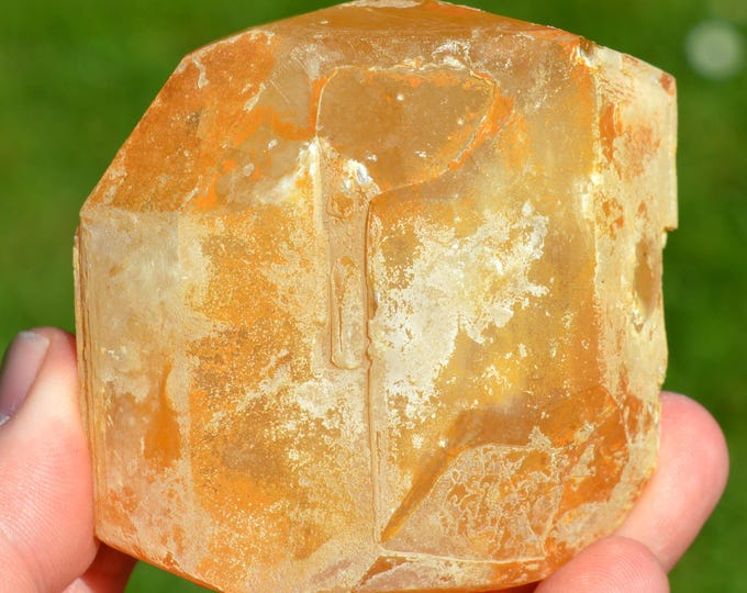 Calcite 313 grams - Limestone quarry, Limont-Fontaine, Maubeuge, Avesnes-sur-Helpe, Nord, Hauts-de-France, France