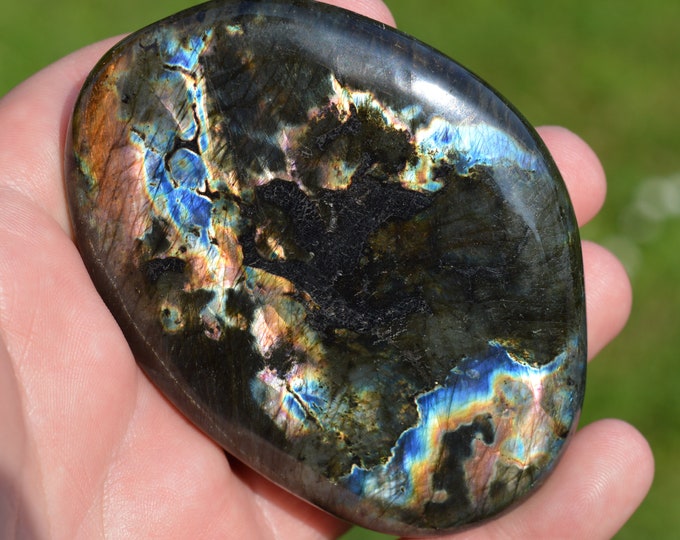 Pebble - Labradorite - Madagascar - 1 piece