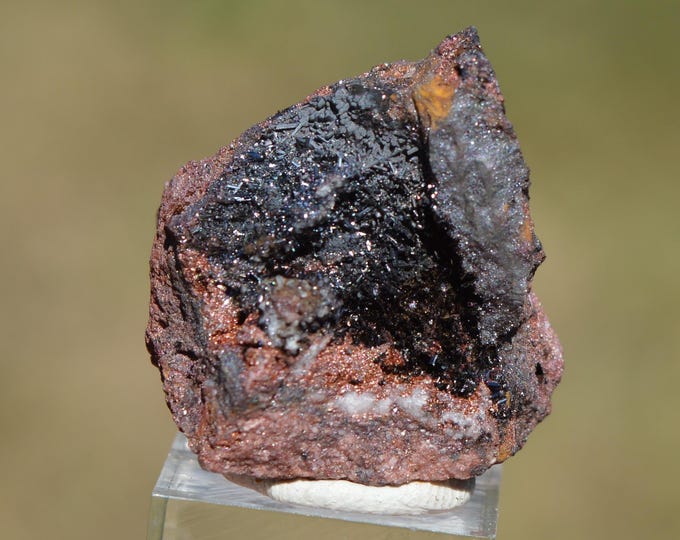 Goethite 16 grams - In Bournegade (Embournegade), Curvalle, Albi, Tarn, Occitanie, France