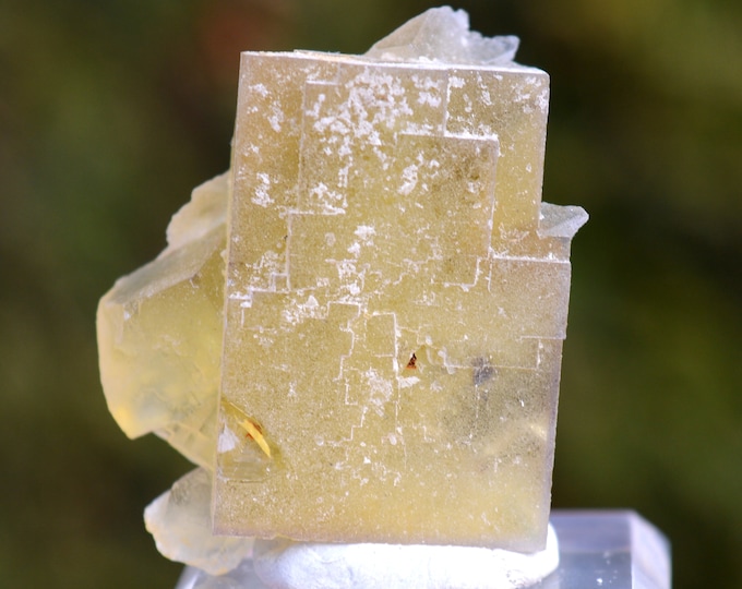 Fluorite & Chalcopyrite 45 grams - Aouli, Mibladen, Aït Oufella Caïdat, Midelt Cercle, Midelt Province, Drâa-Tafilalet Region, Morocco