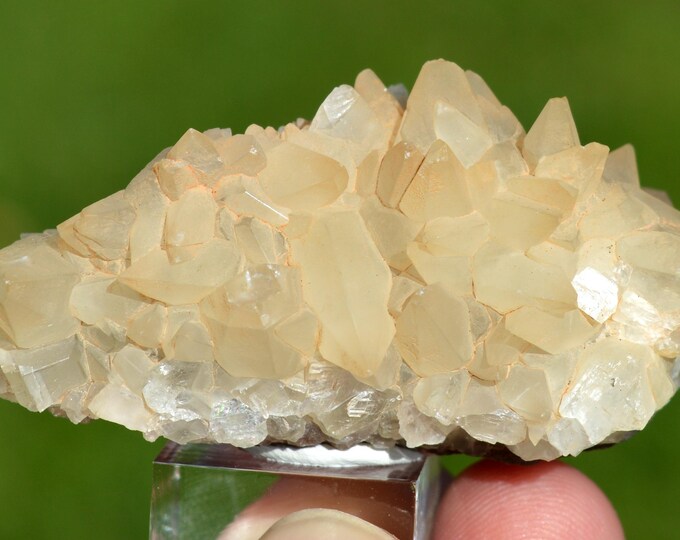 Calcite 58 grams - Limestone quarry, Limont-Fontaine, Maubeuge, Avesnes-sur-Helpe, Nord, Hauts-de-France, France