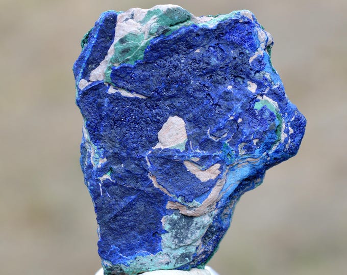 Azurite 8 grams - Musonoi Mine, Kolwezi, Mutshatsha, Lualaba, DR Congo