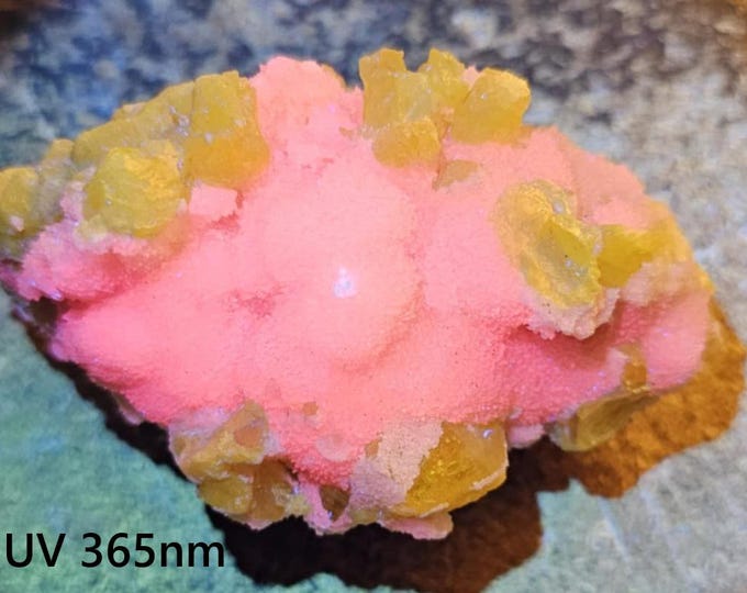 Aragonite Sulfur 272 grams - Favara, Agrigento Province, Sicily, Italy