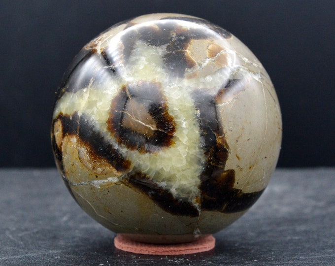 Sphere - Septaria 228 grams - Diam 54 mm - Madagascar