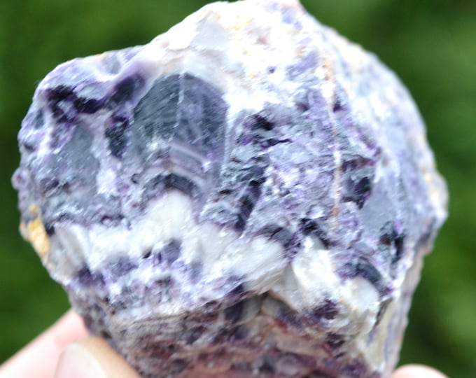 Chevron amethyst - 220 grams - Escout, Le Vernet-Chaméane, Issoire, Puy-de-Dôme, Auvergne-Rhône-Alpes, France