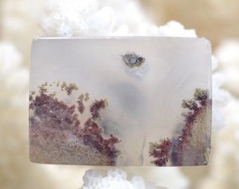 Landscape agate 35 carats - fridge magnet magnet - Indonesia // Ref B76