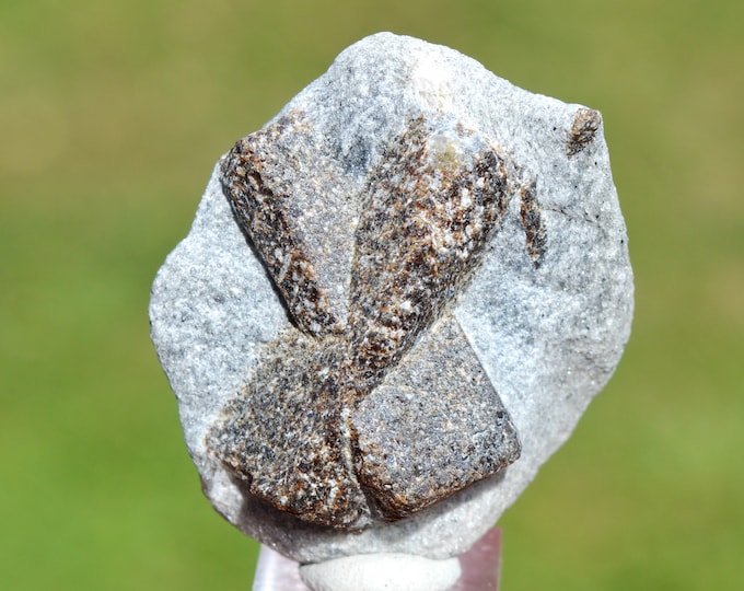 Staurolite 35 grams - Semiostrovye, Western Keivy, Kola Peninsula, Russia