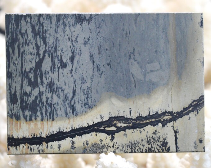 Polished Slice - Landscape Stone 78 mm - Guilin, Guangxi, China
