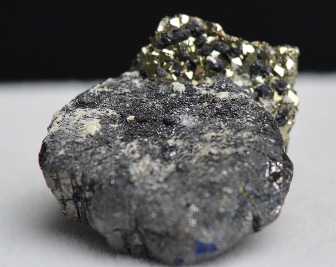 Bournonite and pyrite 22.74 grams - Vibora, Potosi, Bolivia
