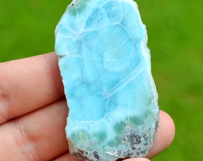 Pectolite var. Larimar 45 grams - Filipinas Larimar Mine, Los Checheses, Sierra de Baoruco, Barahona Province, Dominican Republic