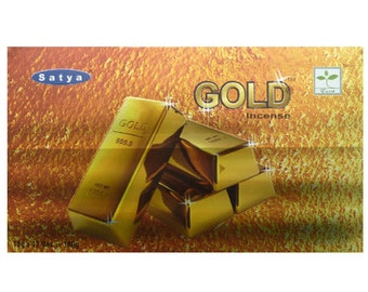 Incense - Satya - Gold Perfume - One box