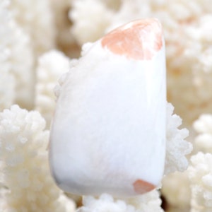 Scolecite orange - 41 carats - cabochon pierre naturelle - Inde / CC29