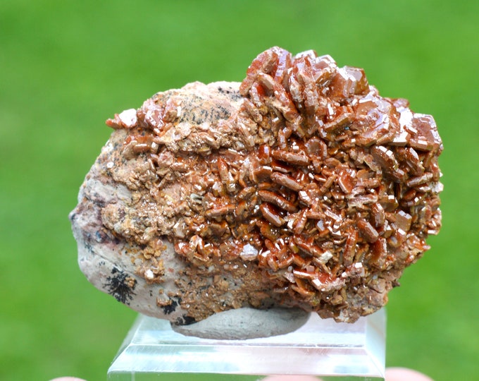 Vanadinite 72 grams - Touissit, Touissit-Bou Beker mining district, Jerada Province, Oriental Region, Morocco