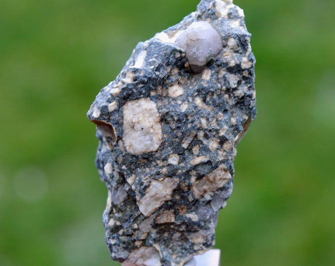 Albite Var. Andesine & Beta Quartz in Esterellite 55 grams - Massif de l'Esterel, Saint Raphael, Var, France