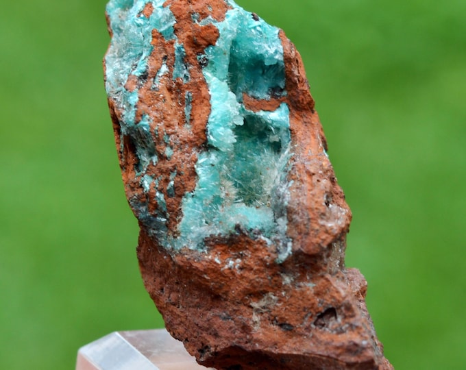 Aurichalcite & Limonite 33 grams - Kipushi Mine, Kipushi, Haut-Katanga, DR Congo