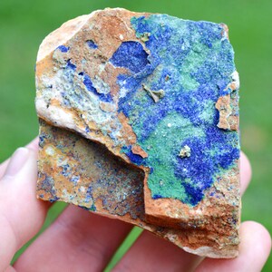 Azurite 327 grams - El Pinar de Bédar, Bédar, Almería, Andalusia, Spain