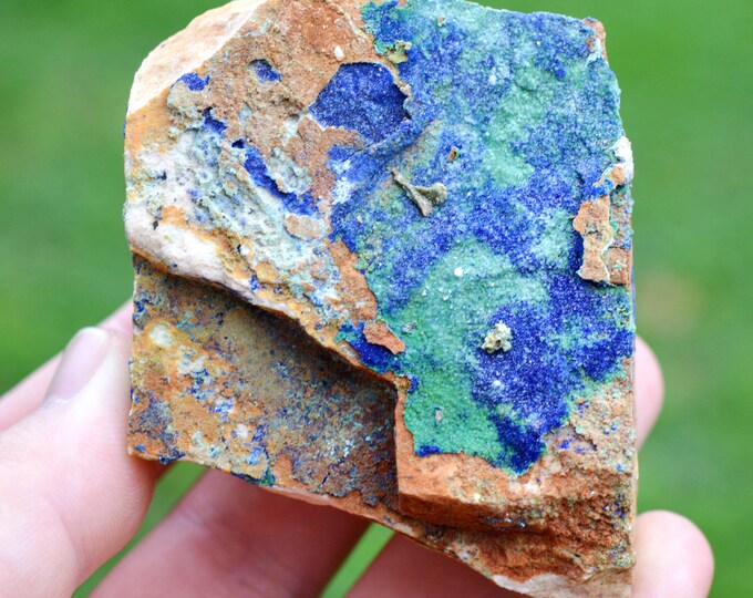 Azurite 327 grams - El Pinar de Bédar, Bédar, Almería, Andalusia, Spain