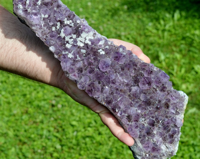Amethyst & Calcite Goethite 2600 grams - Rio Grande do Sul, Brazil
