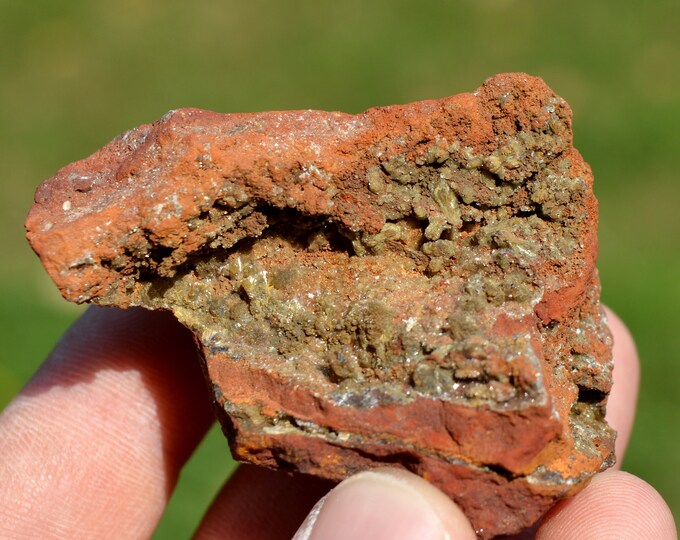 Conichalcite & Limonite 92 grams - Ojuela Mine, Mapimí, Mapimí Municipality, Durango, Mexico
