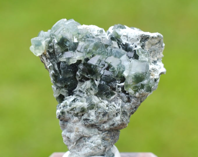 Prehnite 46 grams - La Combe de la Selle, Saint-Christophe-en-Oisans, Grenoble, Isère, Auvergne-Rhône-Alpes, France
