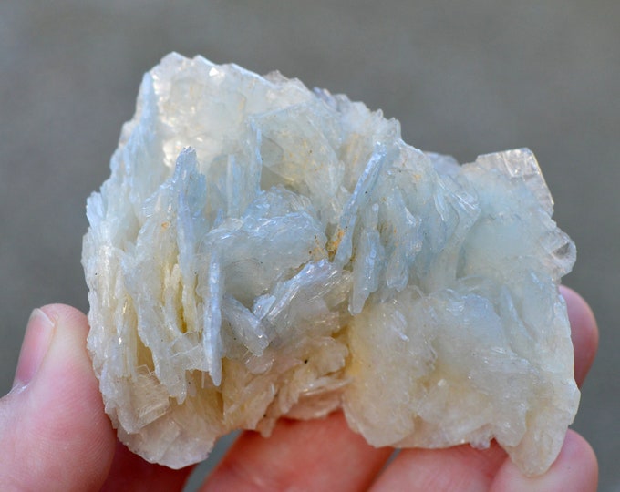 Blue barite 218 grams - Cavnic, Maramureș County, Romania