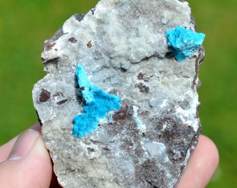 Cavansite & Chalcedony 150 grams - Wagholi Quarries, Wagholi, Pune District, Maharashtra, India