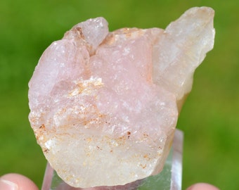 Rose Quartz & Quartz 113 grams - Taquaral, Itinga, Minas Gerais, Brazil