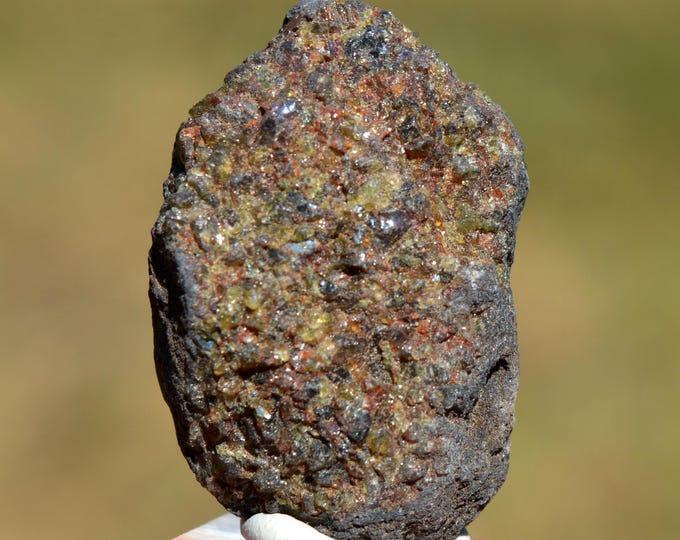 Olivine Basalt 26 grams - Timanfaya volcano, Lanzarote, Las Palmas Province, Canary Islands, Spain