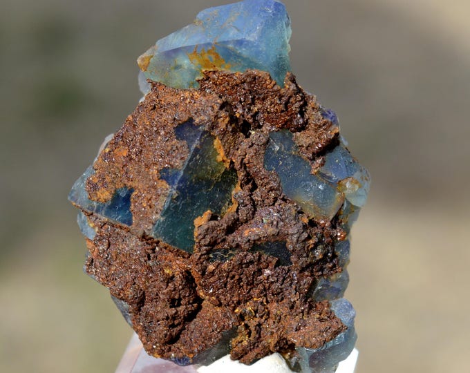 Fluorite 51 grams - El Hammam Mine, Ait Mimoune Caïdat, Khémisset, Morocco