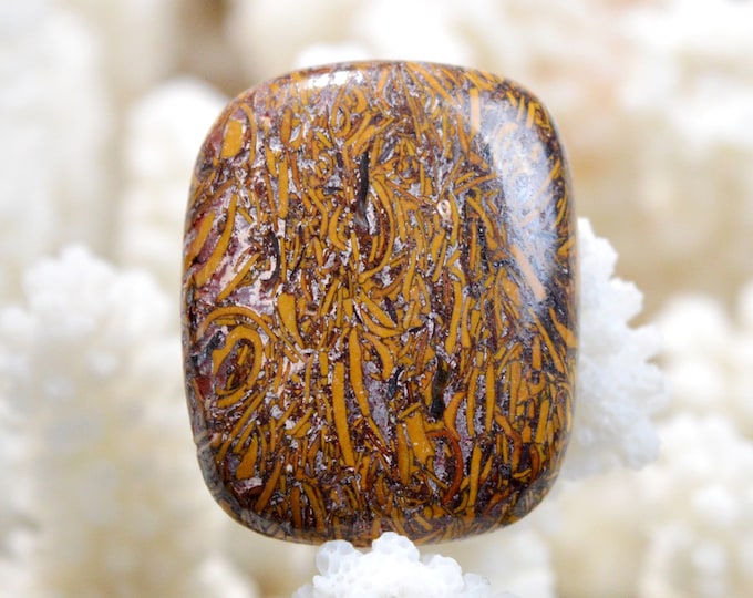 Mariyam Jasper 38 carats - natural stone cabochon - India // BY74