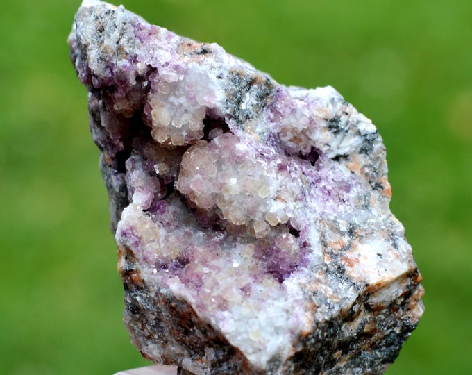 Fluorite 65 grams - Buxières-les-Mines, Moulins, Allier, Auvergne-Rhône-Alpes, France
