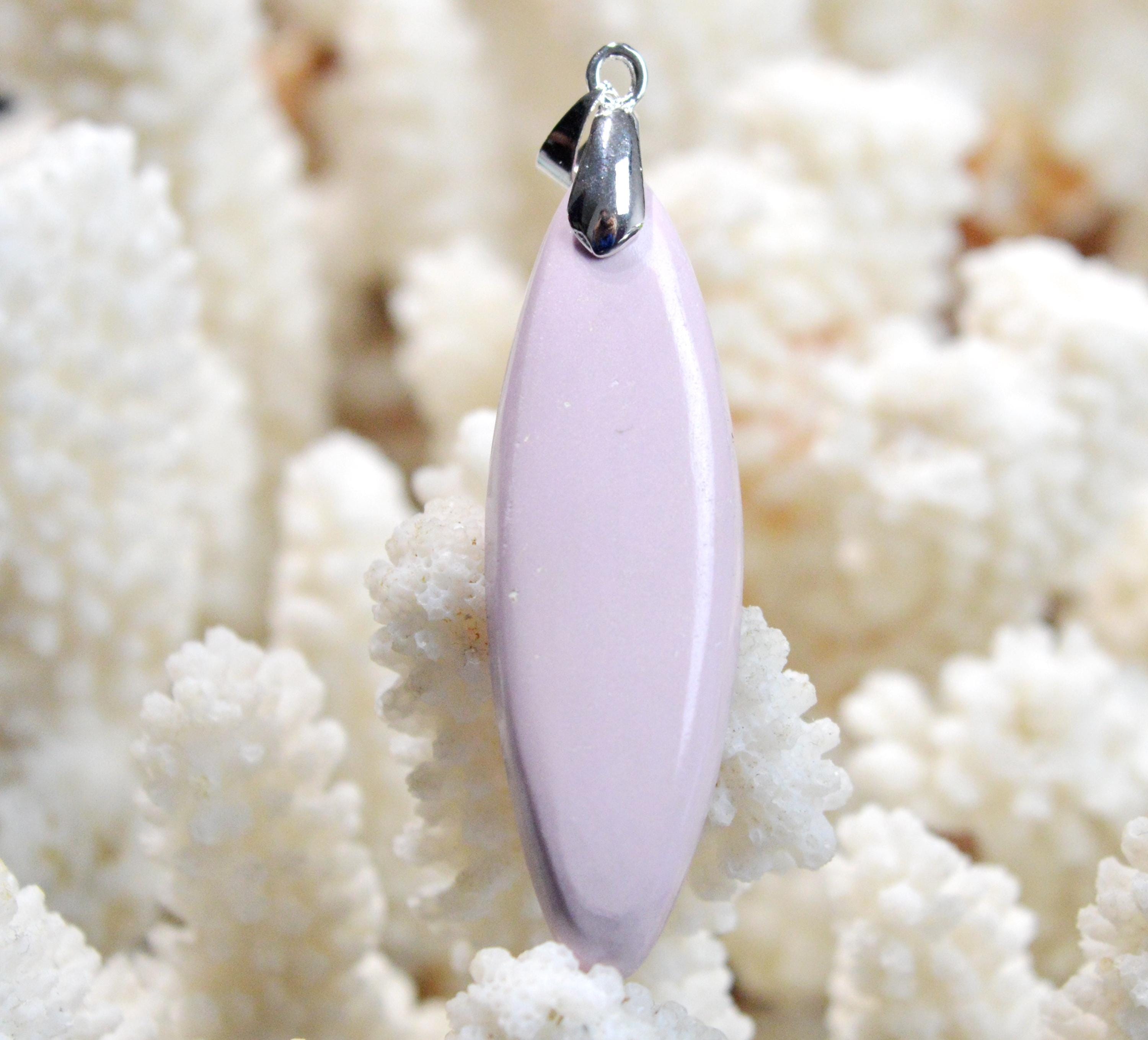 Phosphosiderite 31 carats - natural stone cabochon pendant - Chile / FS36
